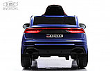 Детский электромобиль RiverToys X008XX (синий глянец) Audi, фото 6