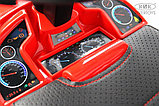 Детский толокар RiverToys L003LL-B (красный) BMW с ручкой управления, фото 4