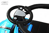 Детский толокар RiverToys L003LL-A (синий) Mercedes с ручкой управления, фото 2