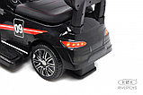 Детский толокар RiverToys L003LL-A (черный) Mercedes с ручкой управления, фото 5