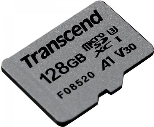 Карта памяти Transcend TS128GUSD300S-A microSDXC 128Gb UHS-I U3 V30 + microSD-- SD Adapter, фото 2