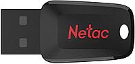 Флеш Диск Netac 128Gb U197 NT03U197N-128G-20BK USB2.0 черный/красный