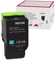 Тонер-картридж увеличен емк голубой Xerox