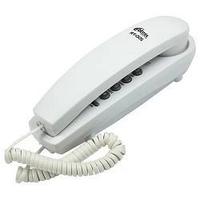 RITMIX RT-005 white {проводной телефон, повторный набор номера, настенная установка, кнопка выключения