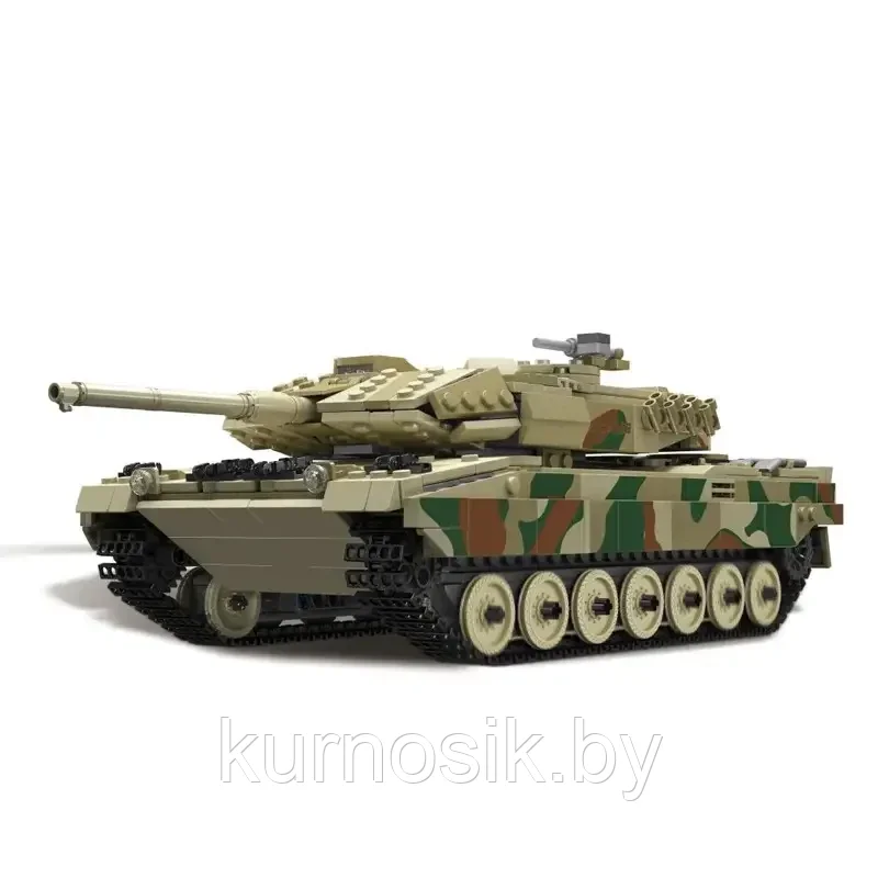 Конструктор 20020 Mould King Танк LEOPARD 2 на радиоуправлении, 1091 деталь - фото 3 - id-p219247978