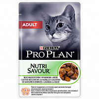 Pro Plan Nutrisavour Adult с ягненком (желе), 85 гр*26 шт