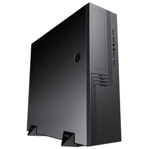 Корпус Slim Case Powerman EL555 Black PM-450TFX,80+Bronze U3.0*2+U2*2+2*combo Audio: fan 9cm; intrusion switch - фото 1 - id-p214273957