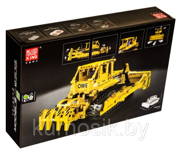 Конструктор 17024 Mould King Бульдозер Caterpillar D8K на радиоуправлении, 1003 детали - фото 6 - id-p219250059