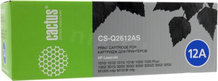 HP Q2612A Картридж ,Black{LaserJet 1010/1018/1020/1012/1015/3015/3020/3030, Black, (2000стр.)} - фото 1 - id-p212721007