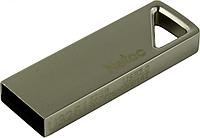 Накопитель 32 Gb USB 2.0 Netac U326 NT03U326N-032G-20PN (без колпачка, металл, цвет серебристый)