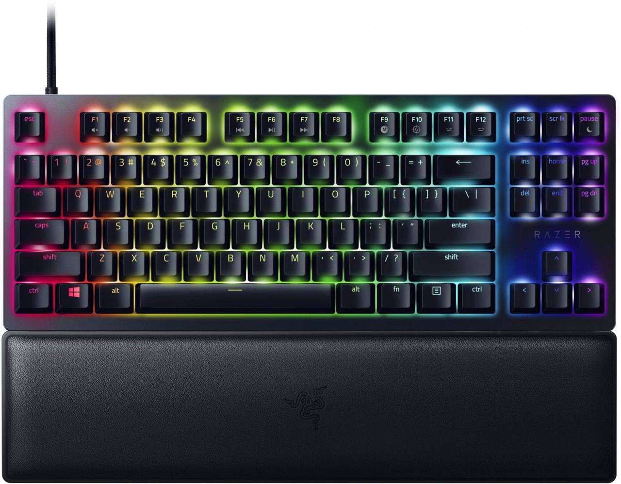 Клавиатура Razer Huntsman V2 Tenkeyless Purple Switch USB 87КЛ RZ03-03941400-R3R1 - фото 1 - id-p212705925