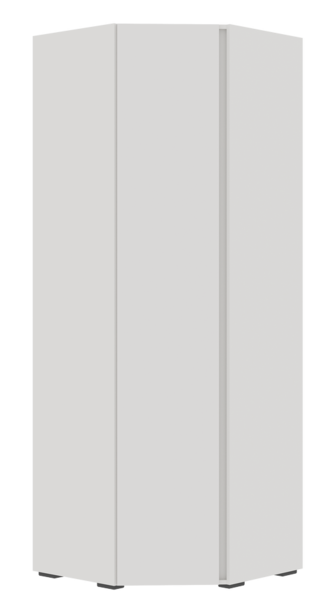 Шкаф угловой Хелен ШК-04 - Белый (Стендмебель)