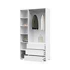 Шкаф 3х створчатый Хелен ШК-06 - Белый (Стендмебель), фото 3