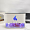 Аромадиффузор - ночникс эффектом камина Aroma Diffuser Touch Panel Version (4 вида подсветки, камни из, фото 3