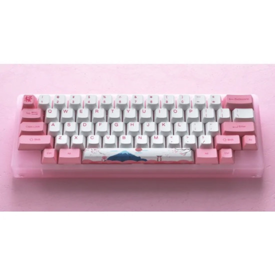 Клавиатура Akko ACR 59 Acrylic Tokyo (Akko CS Jelly Pink) - фото 3 - id-p193632737