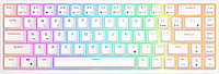 Беспроводная клавиатура Royal Kludge RKG68 RGB (белый, RK Red)