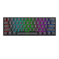 Беспроводная клавиатура Royal Kludge RK61 RGB (черный, RK Red)