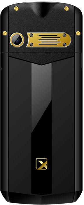 Мобильный телефон TeXet TM-520R (черный-золотистый) - фото 2 - id-p193253305