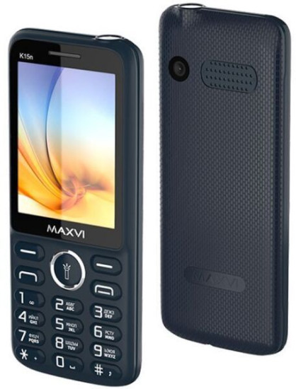 Мобильный телефон Maxvi K15n (синий) - фото 1 - id-p193253322