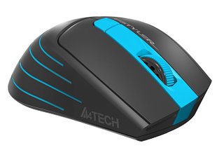 Мышь A4Tech Fstyler FG30S (черный/голубой), фото 3