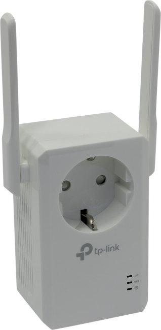 Усилитель WiFi TP-Link TL-WA860RE (300Mbit/s, LAN, сквозная розетка) - фото 1 - id-p211091632