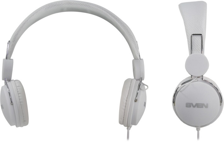 Наушники с микрофоном SVEN AP-321M White (шнур 1.2м) - фото 1 - id-p211089878