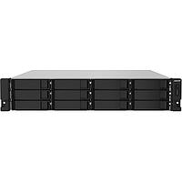 Сетевое хранилище без дисков QNAP. SMB QNAP TS-1232PXU-RP-4G 12-Bay quad-core 64-bit AL324 1.7 GHz rackmount