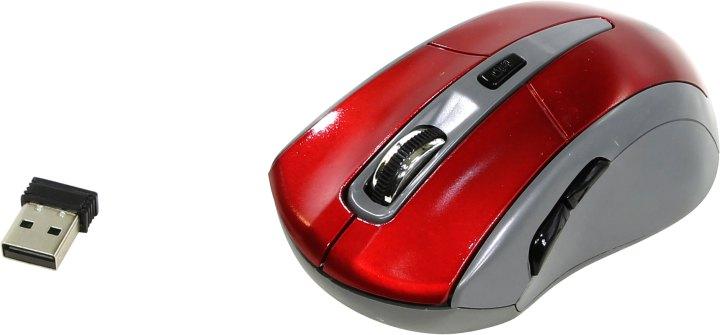 Defender Accura MM-965 Red USB [52966] {Беспроводная оптическая мышь, 6кнопок,800-1600dpi} - фото 1 - id-p212703042