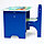 Комплект мебели «Синий трактор», стол и стул, фото 2