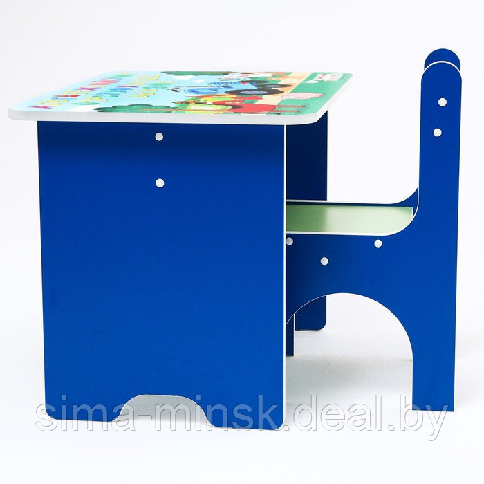 Комплект мебели «Синий трактор», стол и стул - фото 2 - id-p219254093