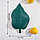 Блюдо для фруктов Доляна «Лист», 35,5×20×5 см, цвет золотой с зелёным, фото 3