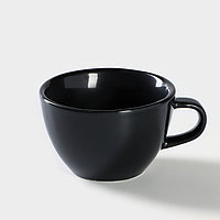 Чашка кофейная 210 мл ф.Профи "Акварель", цвет черный