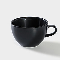 Чашка кофейная 320 мл ф.Профи "Акварель", цвет черный