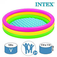 Надувной бассейн Intex Sunset Glow 114х25 (57412)