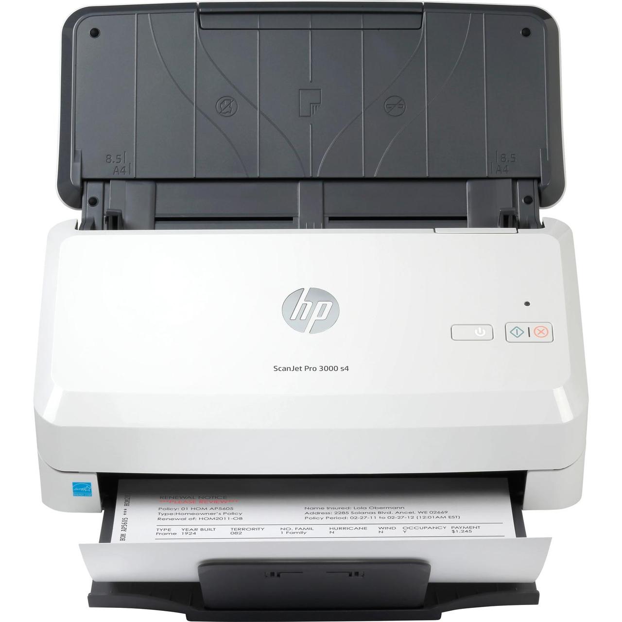 Сканер HP ScanJet Pro 3000 s4 6FW07A (A4 Color протяжной 600dpi 40 стр./мин USB3.0 DADF) - фото 1 - id-p211091913