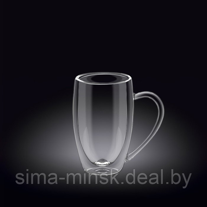 Чашка с двойными стенками Wilmax, 200 мл