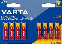 Батарея Varta Longlife Max Power Alkaline LR03 AAA (8шт) блистер 04703101428