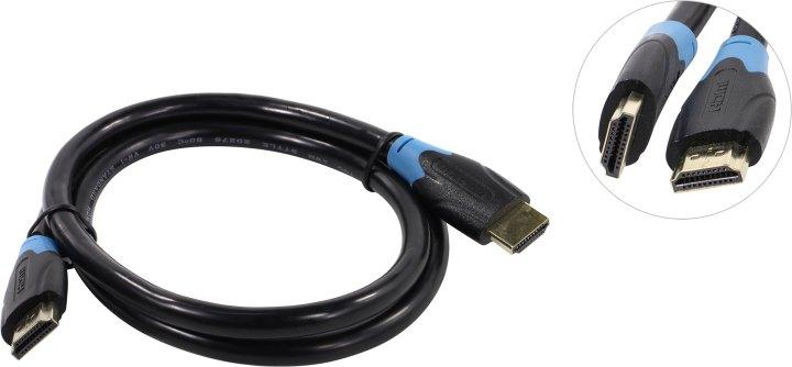 Кабель Vention HDMI High speed v1.4 with Ethernet 19M/19M - 0.75м - фото 1 - id-p203915199