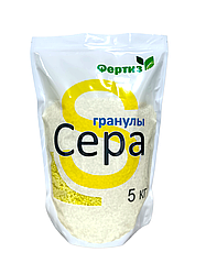 Сера гранулированная, 5 кг