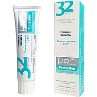 Паста зубная 32 ЖЕМЧ.PRO Protection, 100 г