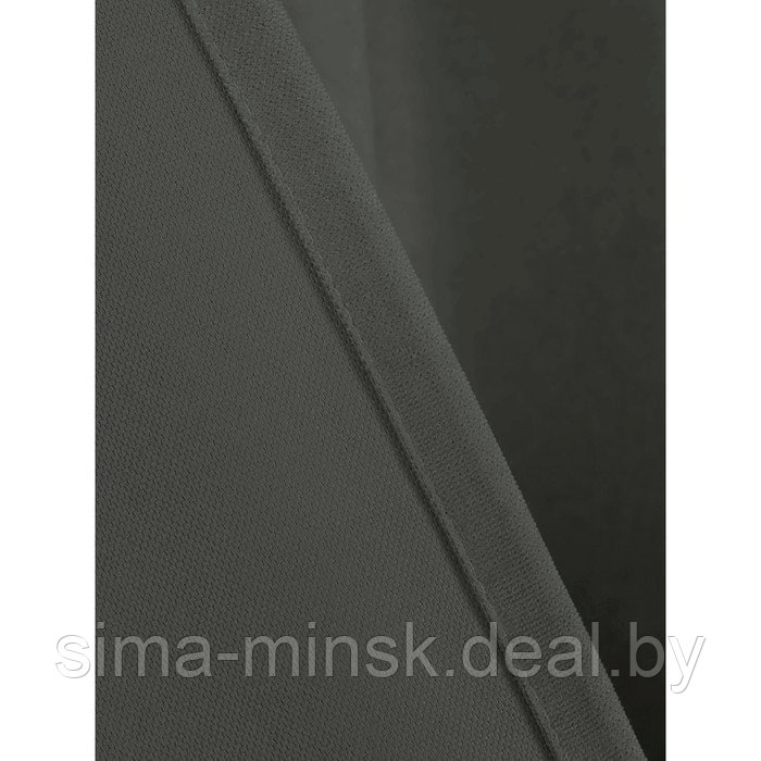 Комплект штор «Канвас», размер 200x250 см, 2 шт, цвет асфальт - фото 6 - id-p219255260