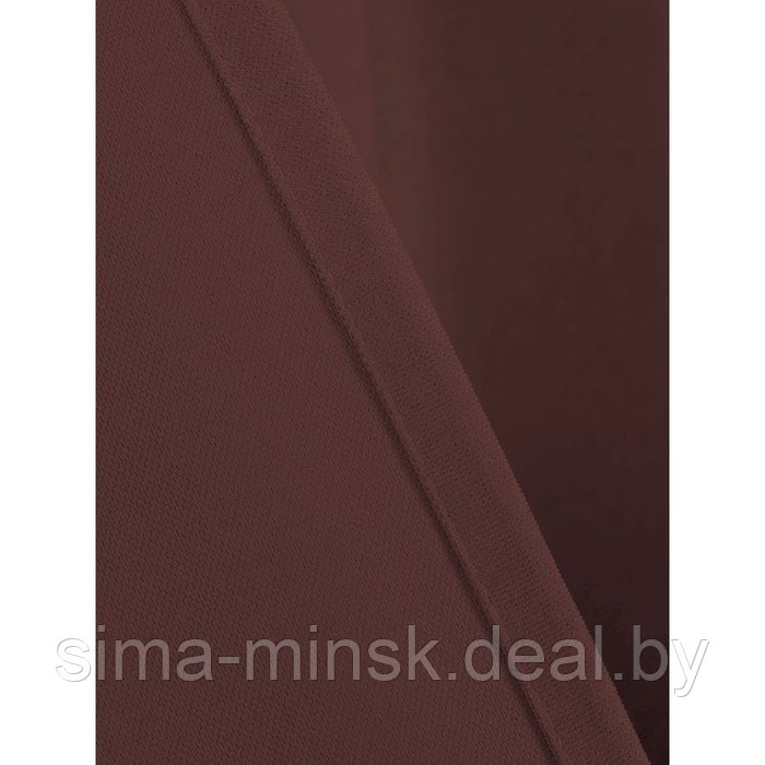 Комплект штор «Канвас», размер 200x250 см, 2 шт, цвет пьяная вишня - фото 6 - id-p219255263