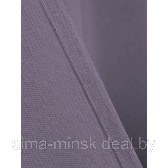 Комплект штор «Канвас», размер 200x250 см, 2 шт, цвет фиолетовый - фото 6 - id-p219255269