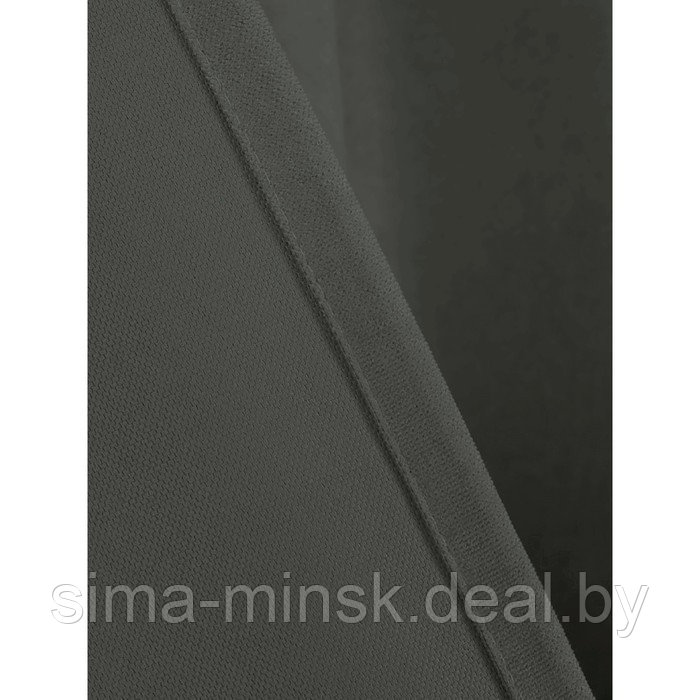 Комплект штор «Канвас», размер 200x260 см, 2 шт, цвет асфальт - фото 7 - id-p219255271
