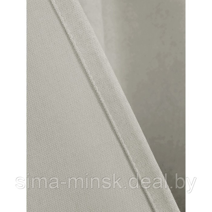 Комплект штор «Канвас», размер 200x260 см, 2 шт, цвет серый - фото 6 - id-p219255275