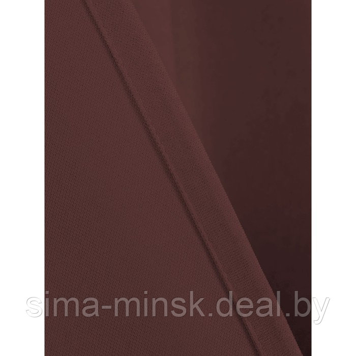 Комплект штор «Канвас», размер 200x270 см, 2 шт, цвет пьяная вишня - фото 6 - id-p219255285