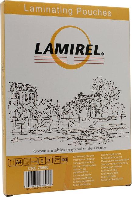 Lamirel 78660 Плёнка для ламинирования (A4 125мкм уп.100 шт)