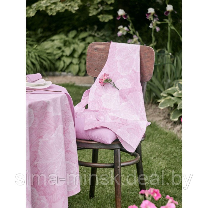 Фартук Lovely flower, размер 60х80 см, цветы, розовый - фото 3 - id-p219254450