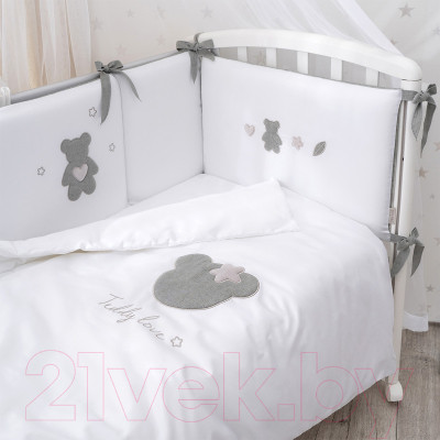 Комплект постельный для малышей Perina Teddy Love / ТЛ2.140-01.13 - фото 1 - id-p213843988