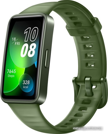 Фитнес-браслет Huawei Band 8 (изумрудно-зеленый, международная версия) - фото 1 - id-p210315006